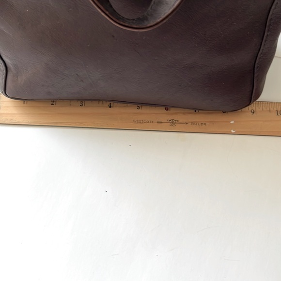 Wilson’s Adventure Bound Originals Leather Crossbody Bag Purse Brown Vintage - Picture 8 of 16